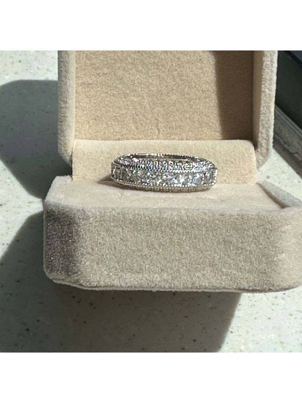 WEDDING BRIDAL ENGAGEMENT RING - Picture 7 of 7